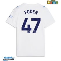 Manchester City Phil Foden #47 Tredjedrakt Dame 2026-27 Kortermet